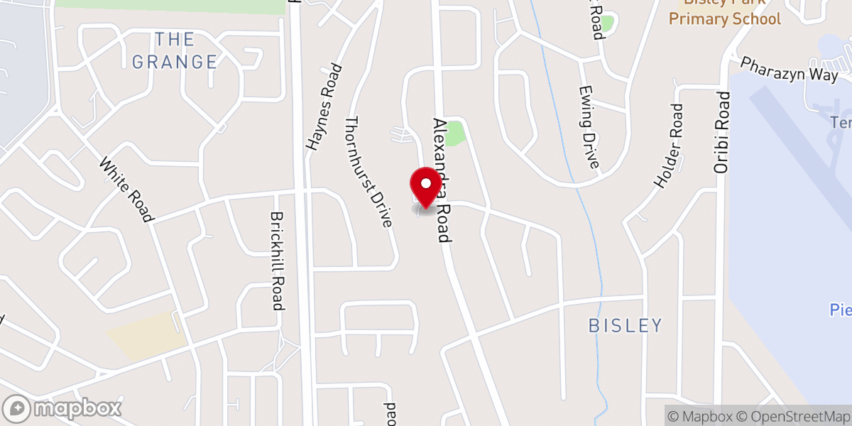 Map showing location of One Life Church South Site