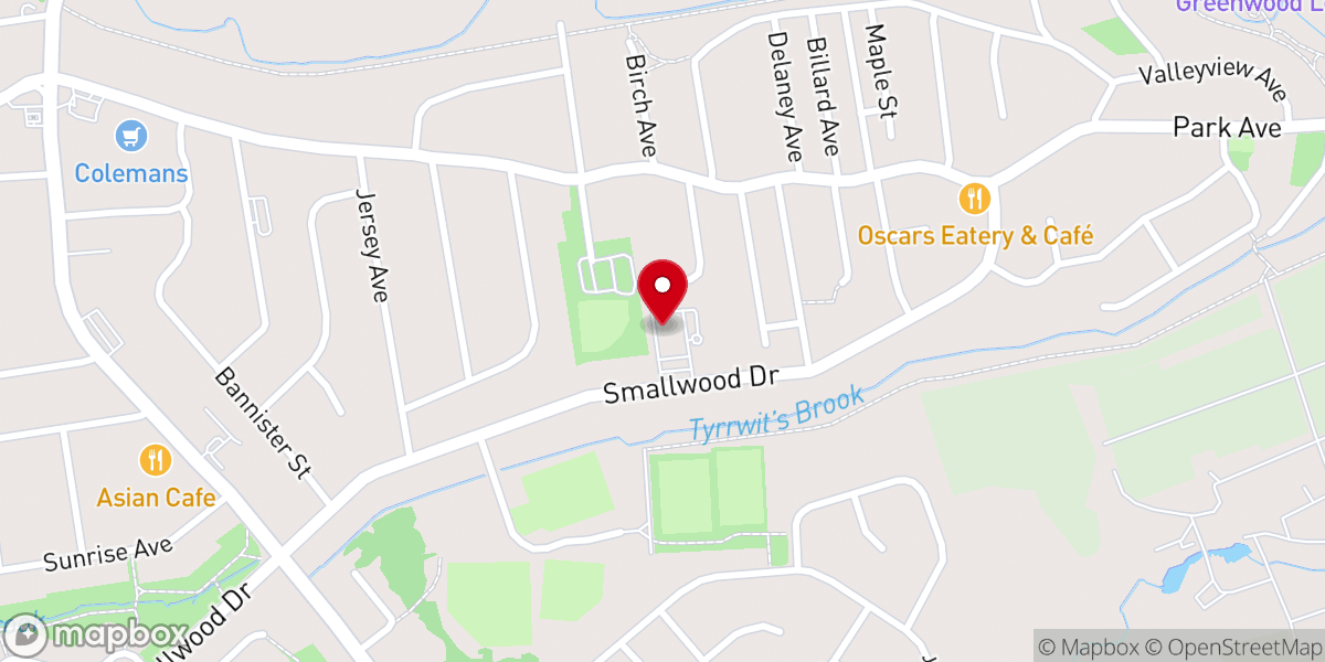 Map showing location of The Anglican Parish of The Ascension