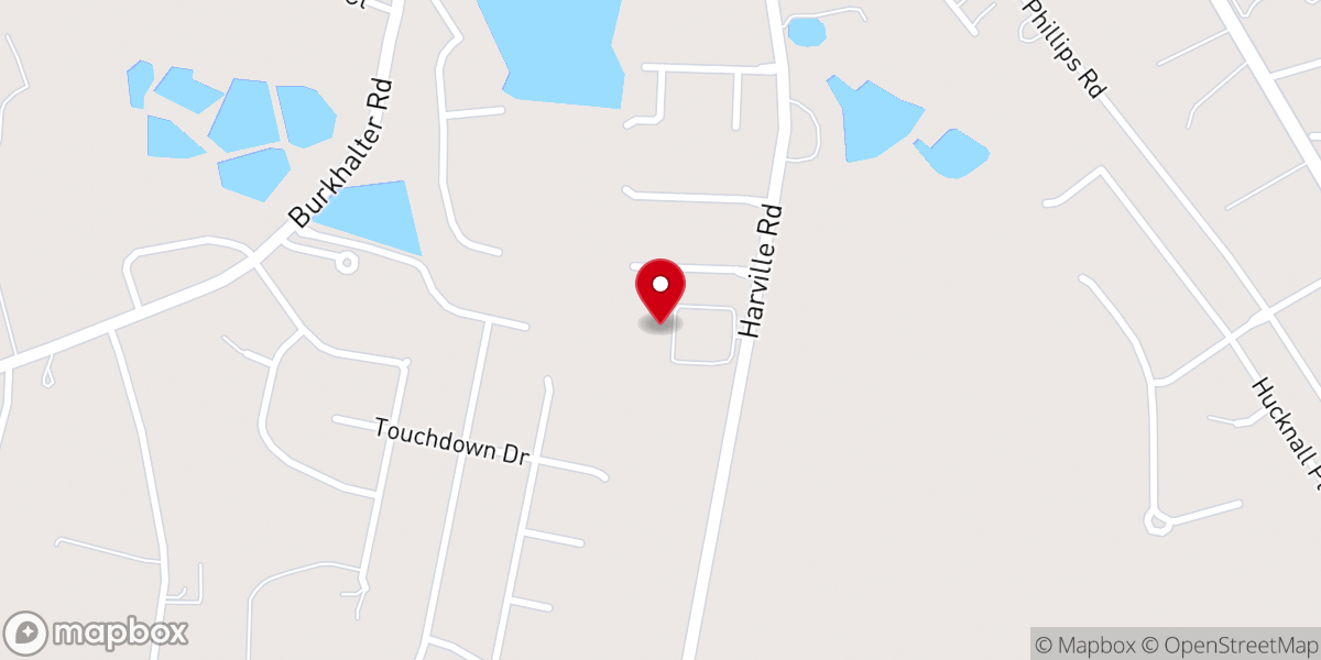 Map showing location of Believers Church of Statesboro
