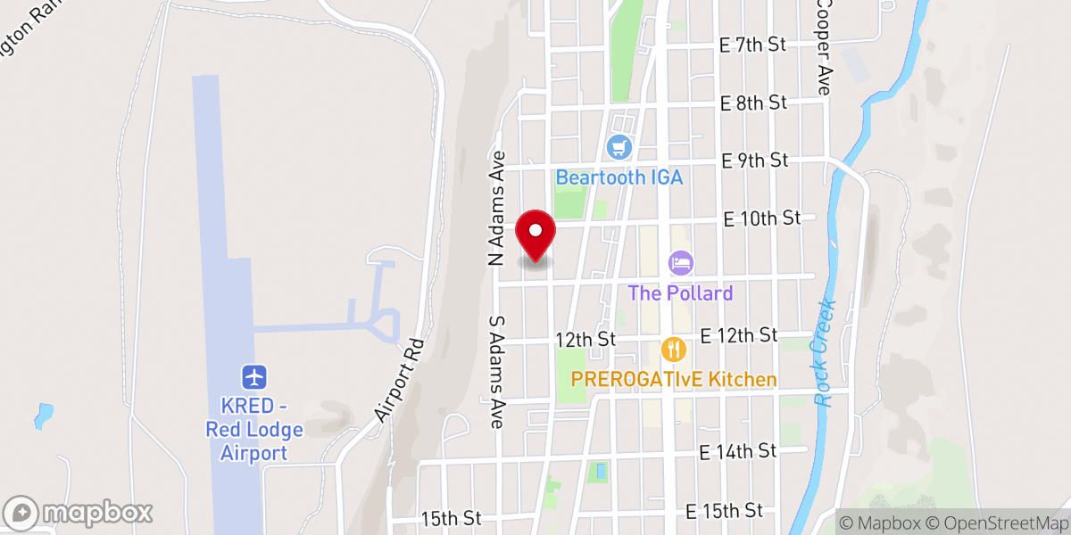Map showing location of St Agnes Catholic Church