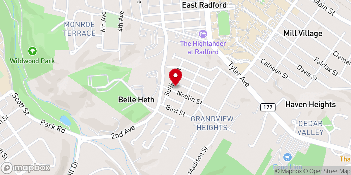 Map showing location of New Life Harvest