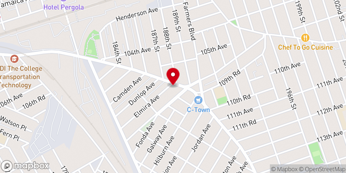 Map showing location of Holiness Center Cathedral Church