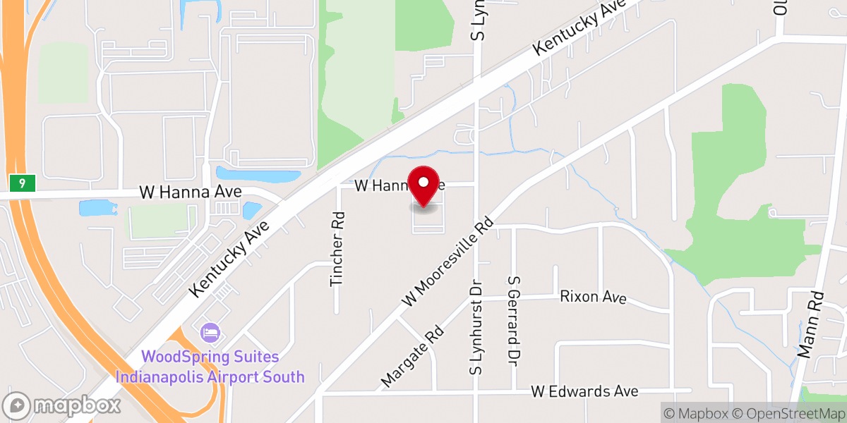 Map showing location of Aldersgate Church