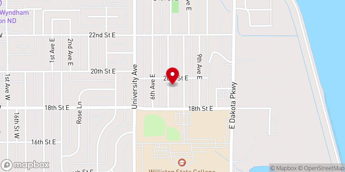 Map showing location of Bibles and Books