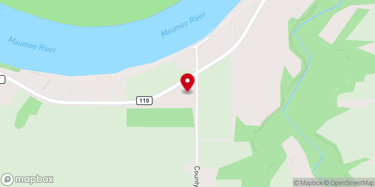 Map showing location of Country Chapel Christian Union