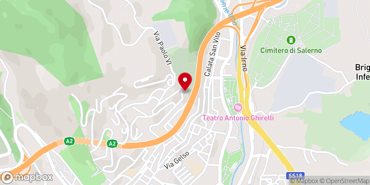 Map showing location of Chiesa di San Gaetano