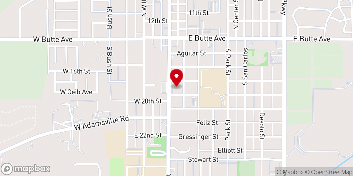 Map showing location of First Baptist Church Of Florence
