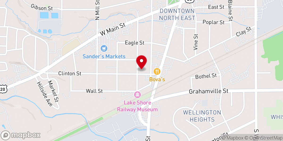 Map showing location of St Paul's Lutheran Church LCMS