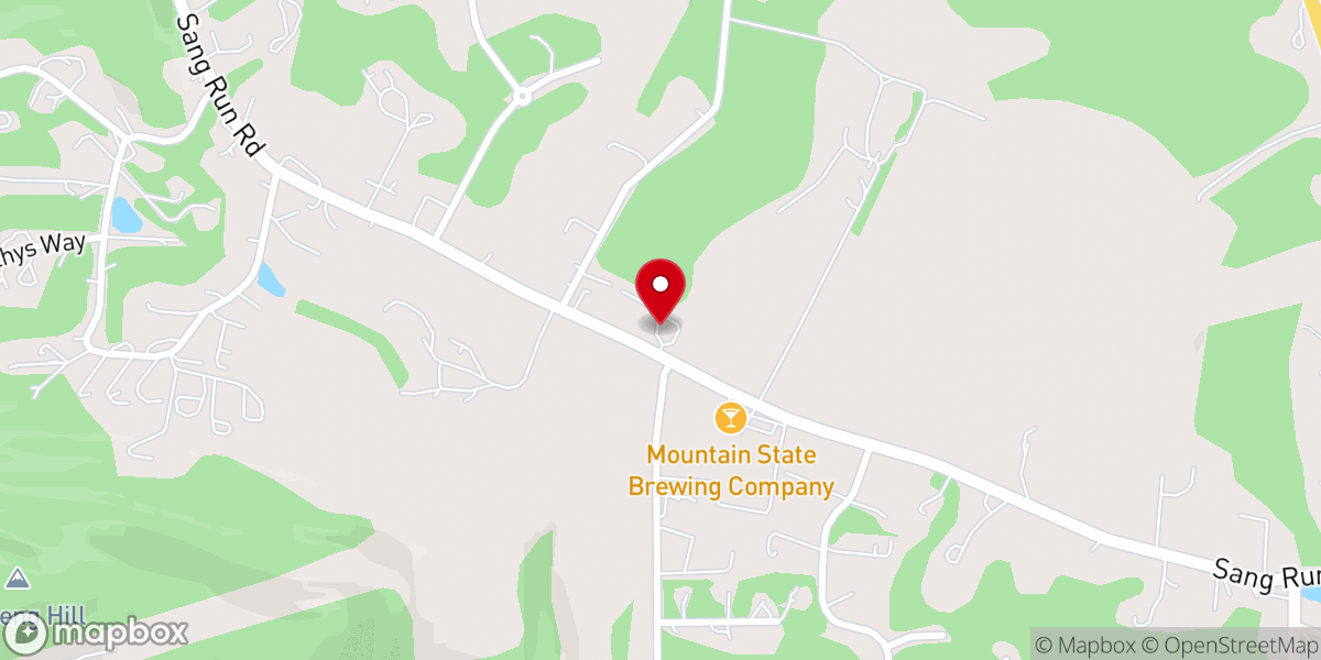 Map showing location of Oak Grove Church of the Brethren