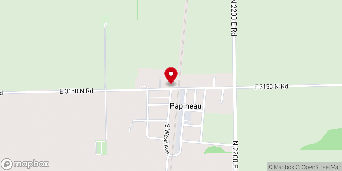 Map showing location of Immanuel's United Church