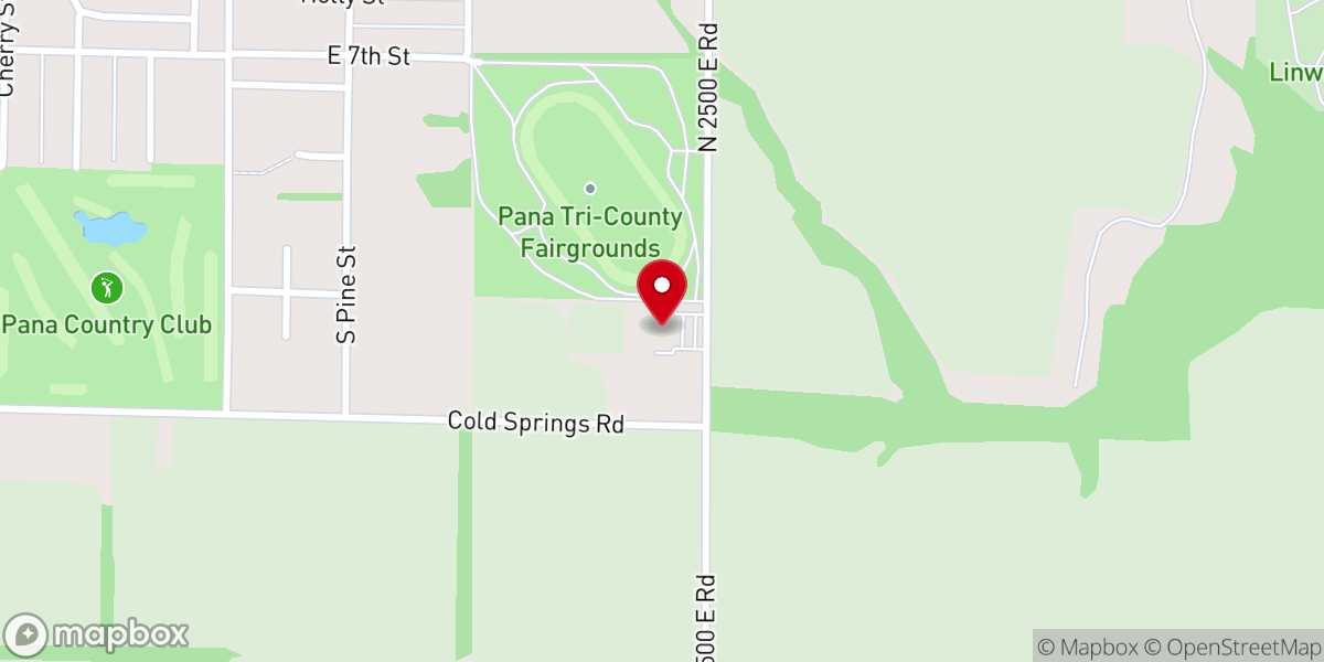 Map showing location of United In Faith Church