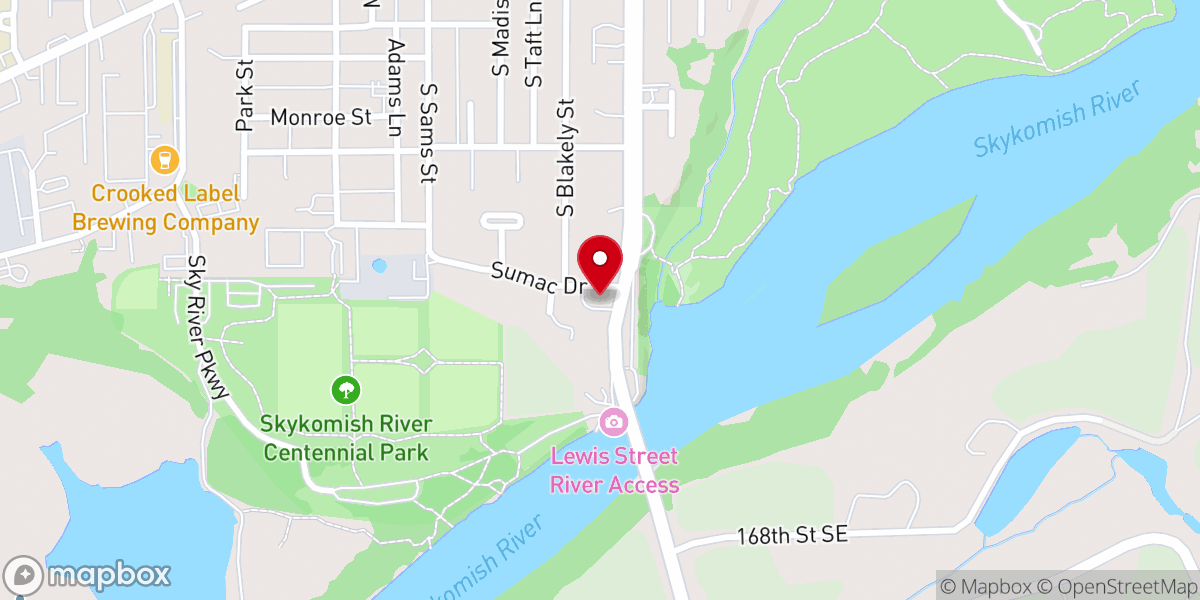 Map showing location of Christian Congregation in the United States - CCUS Seattle