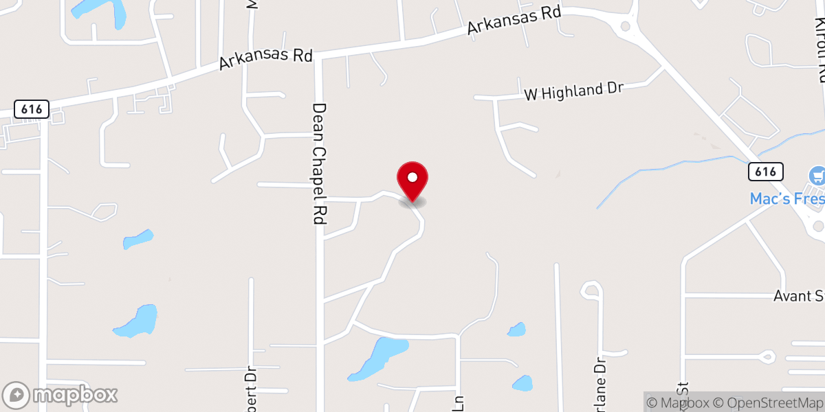 Map showing location of Hopequest Resources International