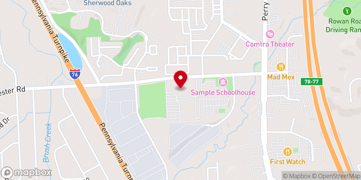 Map showing location of St Ferdinand Church - Divine Grace Parish