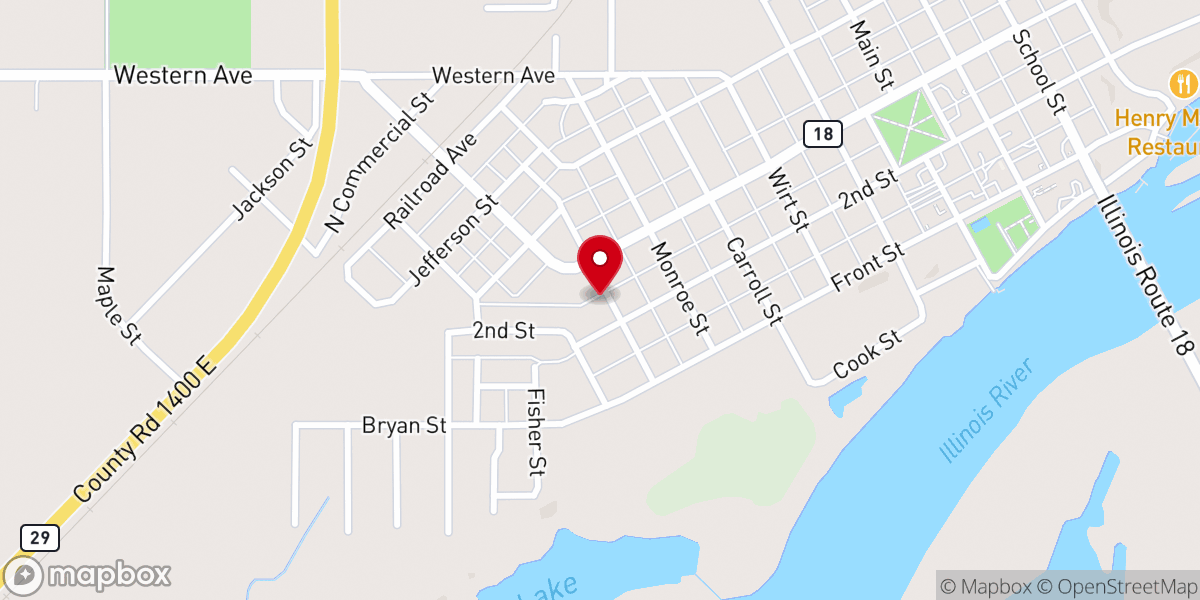 Map showing location of St Mary's Catholic Church, St. John XXIII Parish