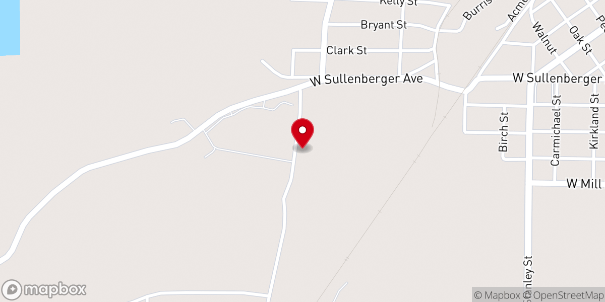 Map showing location of Calvary Church of God in Christ Malvern Arkansas
