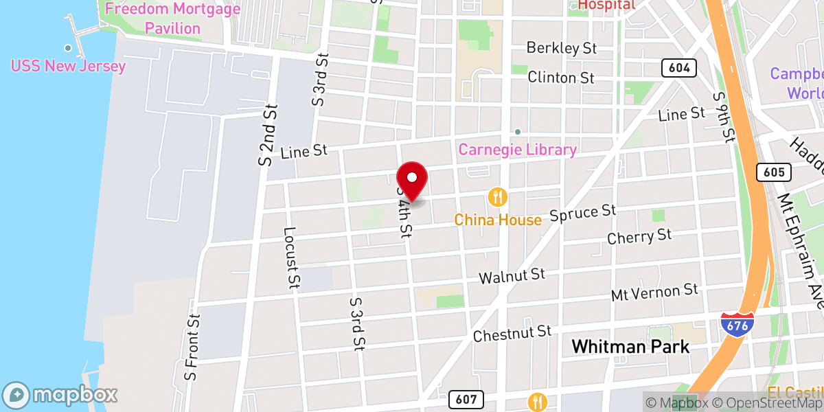 Map showing location of Our Lady of Mount Carmel Fatima Church