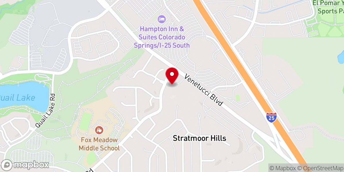 Map showing location of Stratmoor Hills Methodist Church