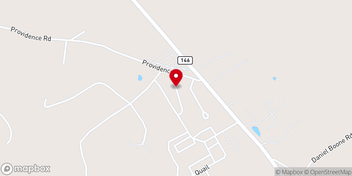 Map showing location of Creative Outreach Ministries