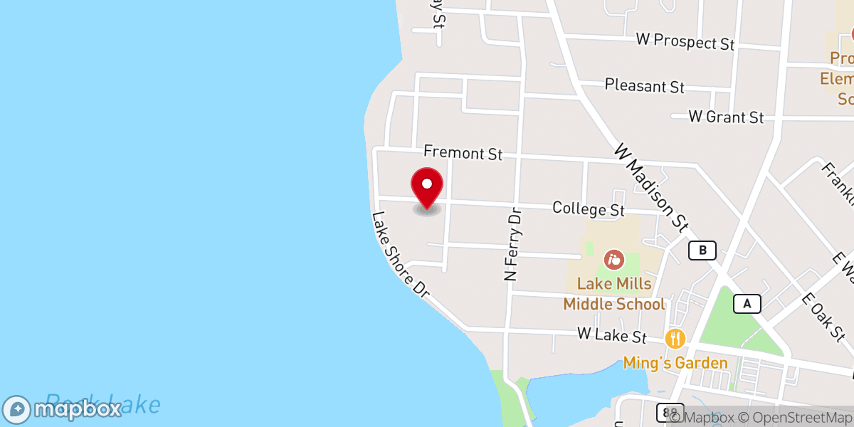 Map showing location of St Francis Xavier Catholic Church