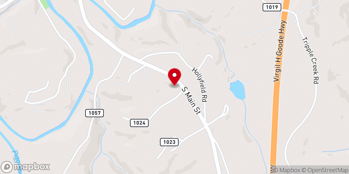 Map showing location of Faith Temple Church