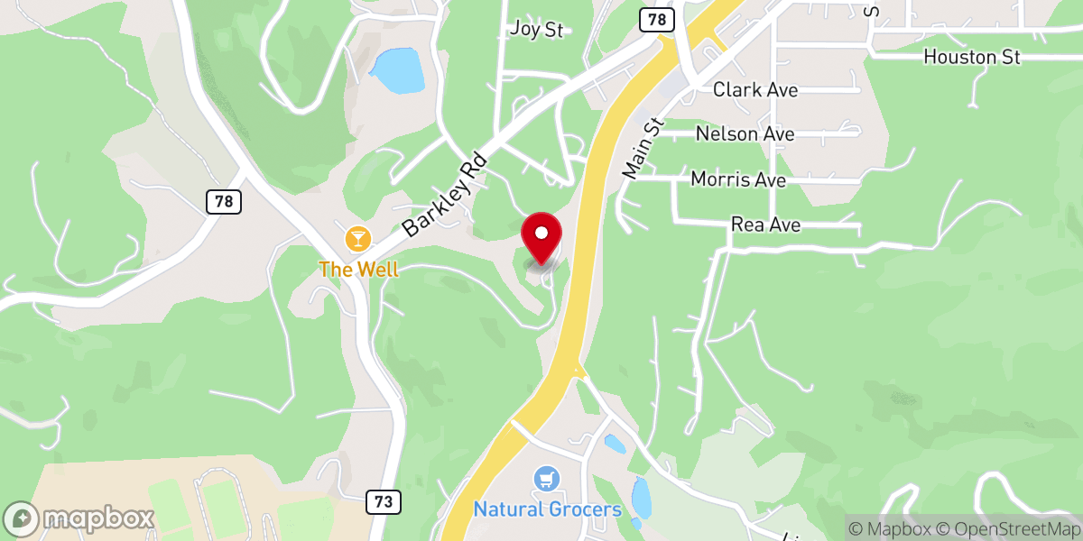 Map showing location of Risen Lord Lutheran Church, Conifer CO