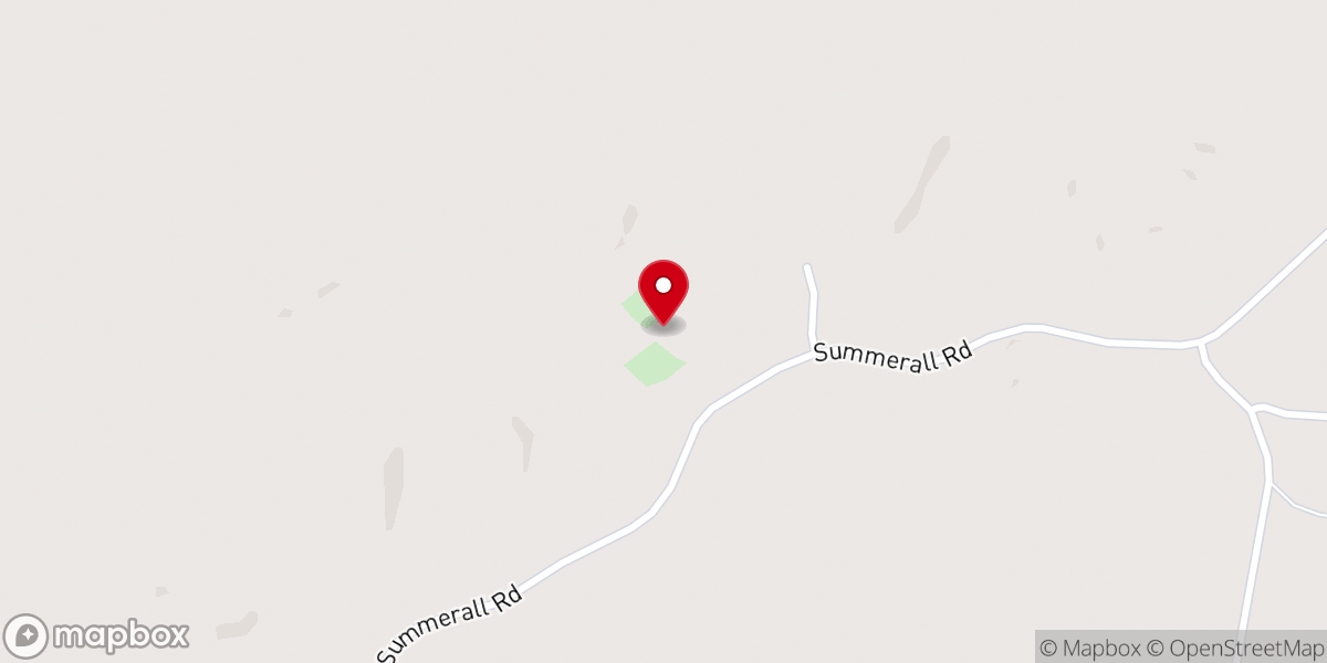 Map showing location of New Pisgah Church