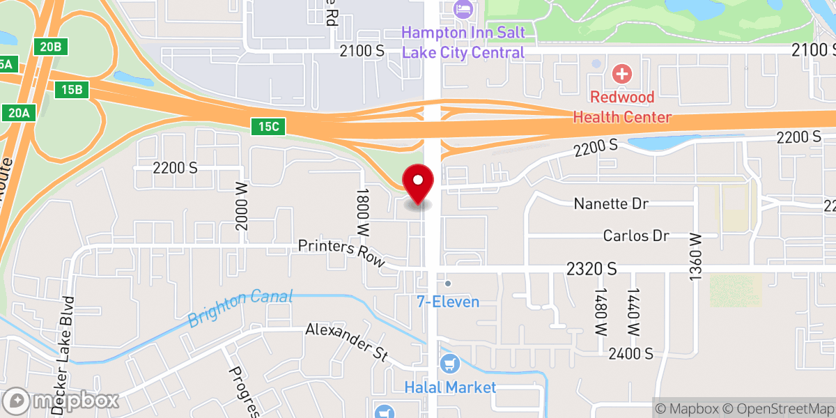 Map showing location of IGLESIA BIBLICA CRISTIANA - IBC Utah