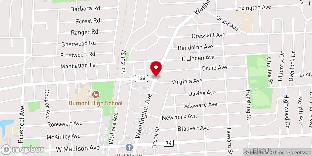 Map showing location of Church Outside the Gate