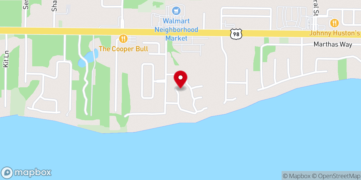 Map showing location of Winston Ministries