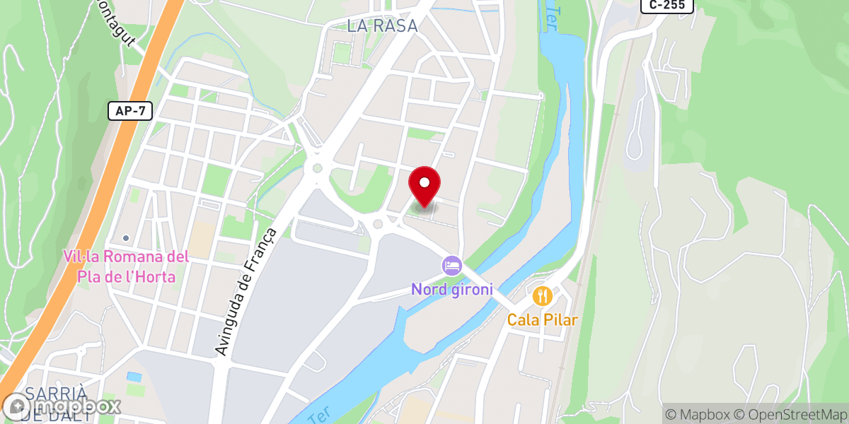 Map showing location of Parròquia de la Mare de Déu de la Misericòrdia