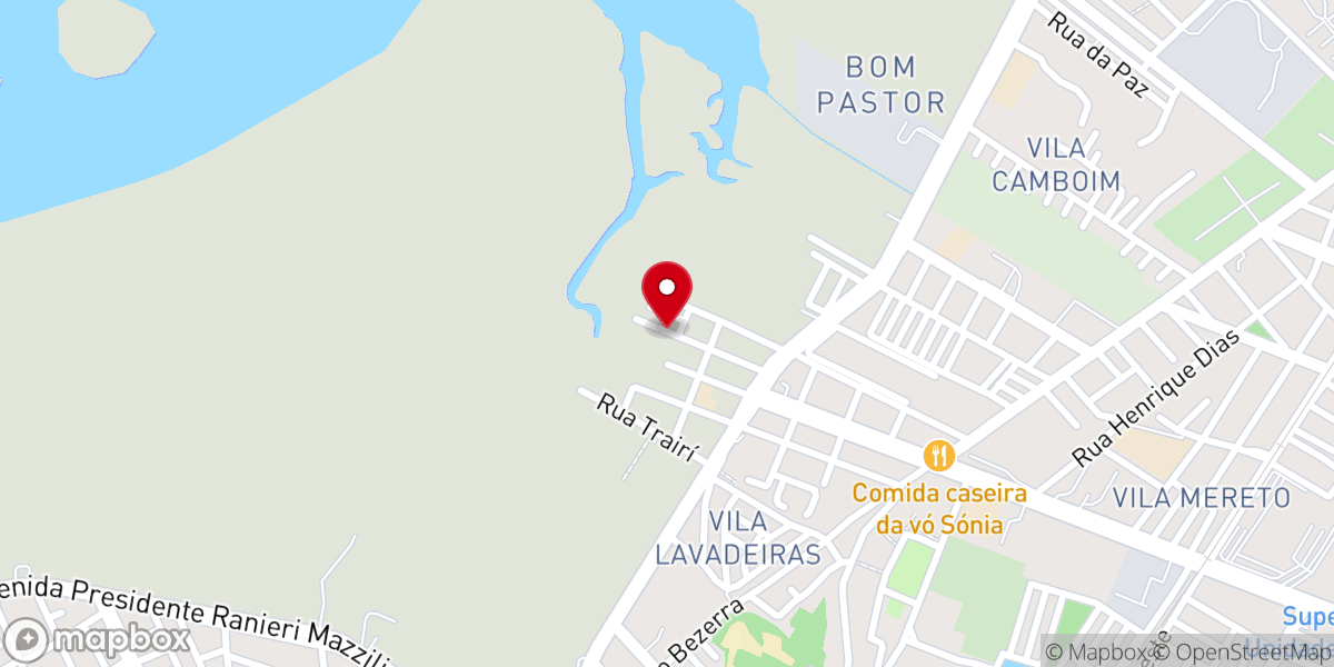 Map showing location of Igreja Missão Evangélica Pentecostal do Brasil - MEPB KM ⁶