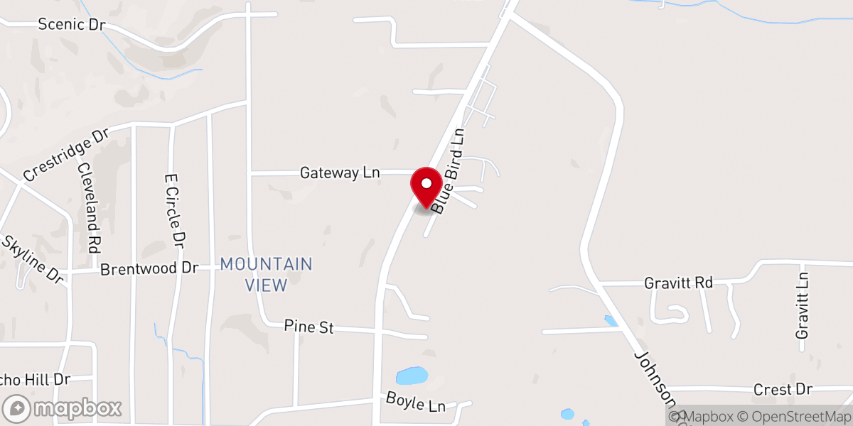 Map showing location of New Haven Fellowship Church of God