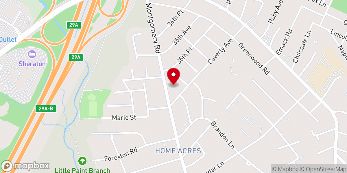 Map showing location of Kingdom of Glory Christian Church