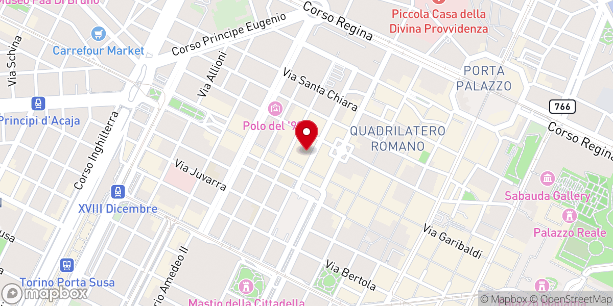 Map showing location of Chiesa Maria Santissima Del Carmelo - Madonna del Carmine