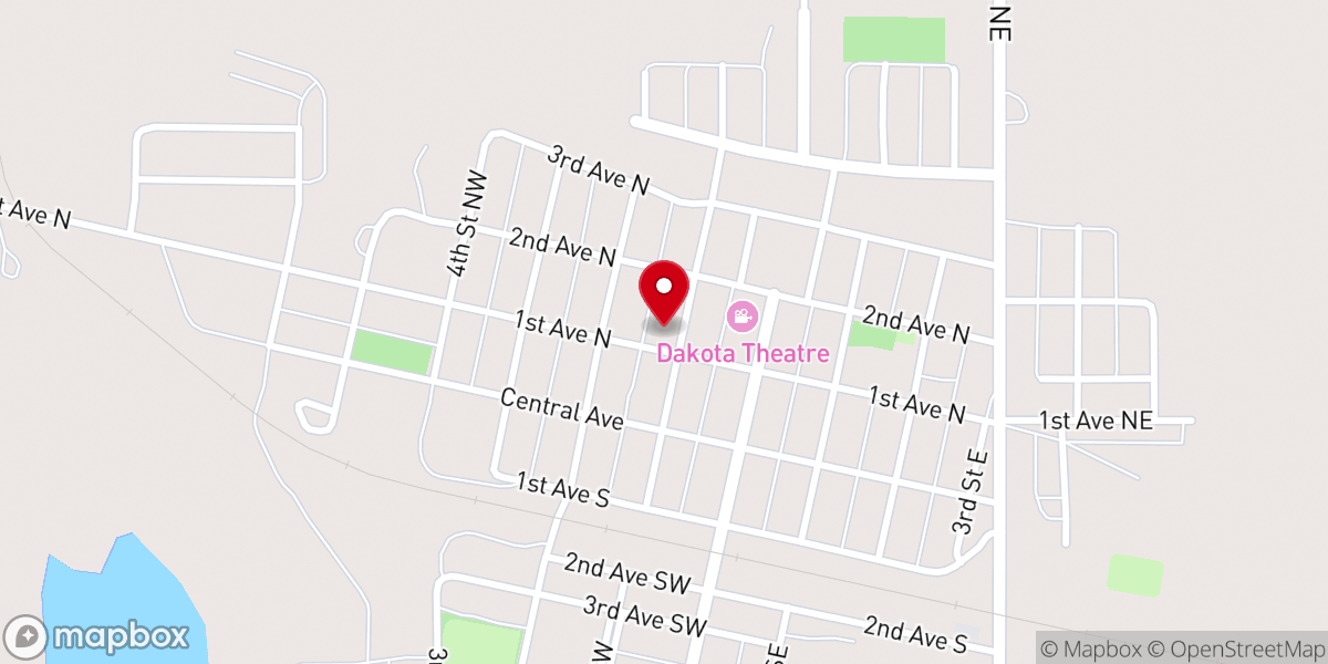 Map showing location of St Patrick's Church and Rectory