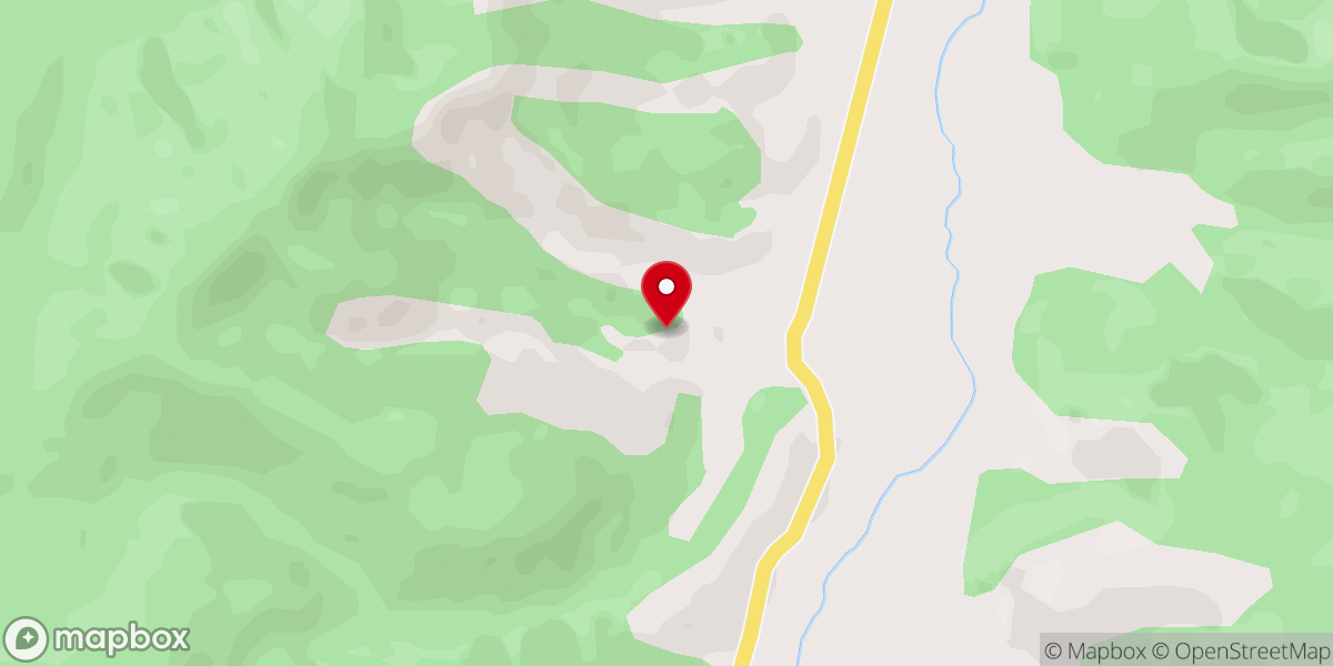 Map showing location of The Pentecostal Mission