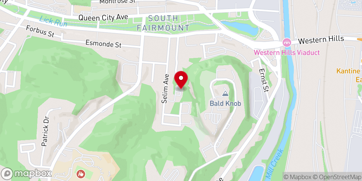 Map showing location of Faith Mountain Ministries Inc