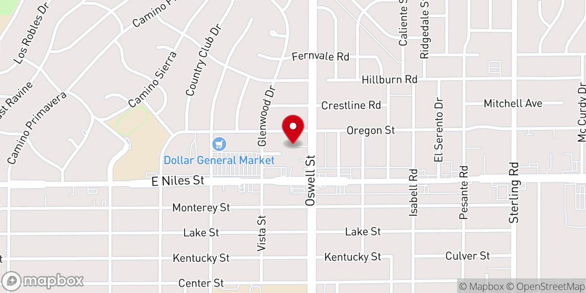 Map showing location of Ogleby Hall