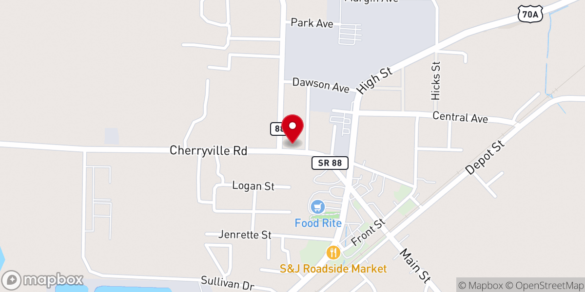 Map showing location of Our Lady of Guadalupe Catholic Mission Church (Since 2015)