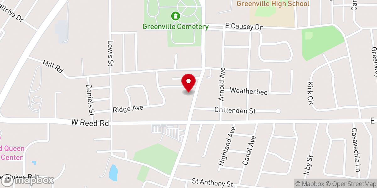Map showing location of Restoration Church