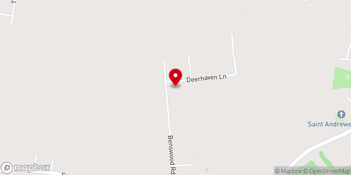 Map showing location of Grace & Peace Presbyterian Church