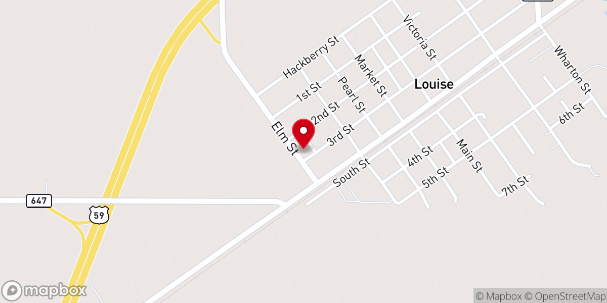 Map showing location of St Procopius Catholic Church