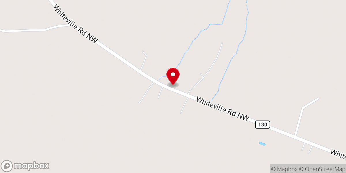 Map showing location of Faith Full Gospel Church