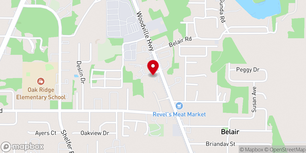 Map showing location of Bible Based Church