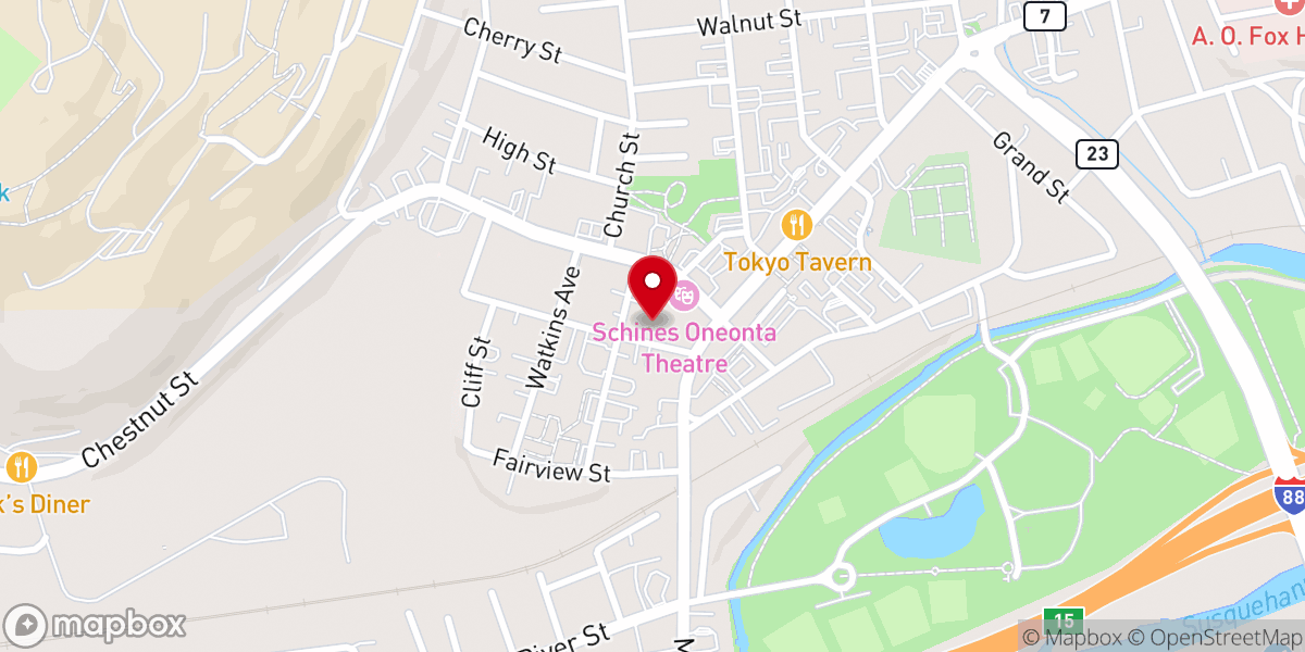 Map showing location of Community Gospel Church