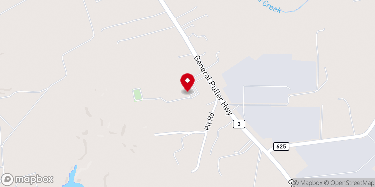 Map showing location of Church of the Visitation