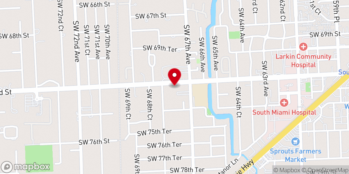 Map showing location of One City Church