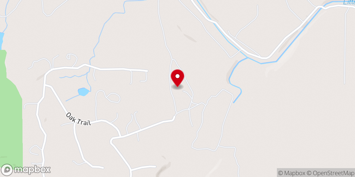 Map showing location of Holy Archangels Greek Orthodox Monastery