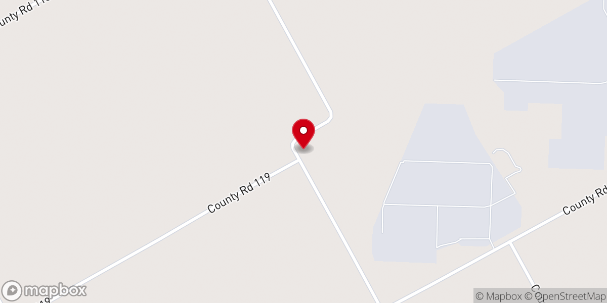 Map showing location of Trinity Lutheran Church